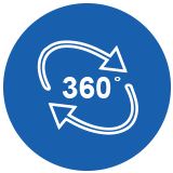360° Swivel Cord